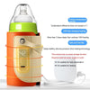 Baby Bottle Warmer Cover Outdoor Portable Milk Water Heater(Pink)