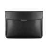 For 15 / 15.4 / 16 inch Laptop Ultra-thin Leather Laptop Sleeve(Black)