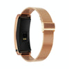 K13S 1.14 inch TFT Screen Milanese Metal Strap Smart Call Bracelet Supports Sleep Management / Blood Oxygen Monitoring(Rose Gold)