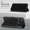 For Alcatel 1L 2021 Embossed Butterfly Leather Phone Case(Black)