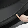 For Tesla Model Y Rear Door Built-In Sill Strip Rear Seats Anti-Kick Leather Protective Pad(TPE)