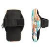 B228 Large Running Mobile Phone Arm Bag Sports Mobile Phone Arm Sleeve Wrap Bag(Flower Gray)