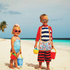 Printed Zipper Three-dimensional Beach Toy Bag For Children(Dinosaur)