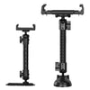 Car Phone Mount Extension Arm Double Jointed Swivel Adjustment Carbon Fiber Bracket Connecting Rod, Model: 170mm For 25.4mm Ball Head