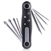 8 In 1 Bicycle Repair Portable Folding Allen Wrench(Phillips Slotted)