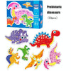 Children Early Education Wooden Picture Puzzle Toys(Dinosaur)