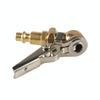 2pcs / Set Car 1/4NPT Brass American Style Pneumatic Chuck(Yellow)