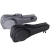 UK-12 23 Inch Ukulele Storage Bag Plus Cotton Padded Anti-Fall Backpack(Dark Gray)