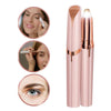 Multifunction Lipstick Eyebrow Trimmer Face Brows Hair Remover Electric Shaver Painless Eye Brow Epilator(Pink)