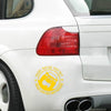 YOURS MAY GO FAST MINE CAN GO ANYWHERE Vinyl Decal Car Stickers, Size: 15x15cm (Yellow)