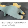 Unicorn Doll Long Pillow Plush Toys Bedside Cushion, Size: 70cm(Blue Green)