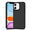 For iPhone 11 Shockproof MagSafe Armor PC Hybrid TPU Phone Case(Black)
