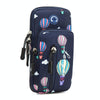 B089 Large Outdoor Sports Mobile Phone Arm Bag Riding Mountaineering Fitness Mobile Phone Case(Dark Blue)