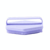 Silicone Hair Wash Massage Brush Exfoliating Bath Brush(Purple)