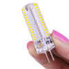 G4 4W  240-260LM Corn Light Bulb, 104 LED SMD 3014, Warm White Light, AC 220V