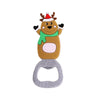 Magnetic Cute Cartoon Stainless Steel Bottle Opener Refrigerator Sticker Decoration, Style: Bear