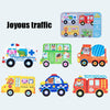 DUOQU Children Early Education Picture Puzzle Toy Box Set(Transportation)