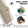 For Asus Zenfone 8 ZS590KS Crossbody Litchi Texture Leather Phone Case(White)