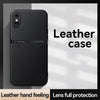 For iPhone X / XS Litchi Leather Magnetic Full Coverage Shockproof Phone Case(Black)