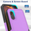 For Samsung Galaxy XCover7 2 in 1 PC + TPU Phone Case(Purple)