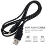 USB Male to DC 2.5 x 0.7mm Power Cable, Length: 1.2m(Black)