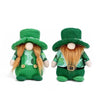 St. Patrick Day Faceless Doll Party Decoration Props Doll Ornament(Braids)