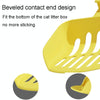 Long Handled Cat Litter Scoop - Yellow - Large