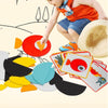 Creative Montessori Fun Children Puzzle Toys Baby Early Education Multi-functional Puzzle DIY Tangram(Animal)