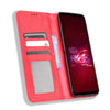 For ASUS ROG Phone 6 / 6 Pro Magnetic Buckle Retro Texture Leather Phone Case(Red)