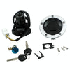 For Kawasaki ZX-6R/Z1000 Lock Ignition Fuel Tank Cap Set