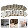 32 in 1 25mm Round Table Chairs Non-slip Foot Mat