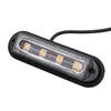 12W 720LM 4-LED Yellow Light 18 Flash Patterns Car Strobe Emergency Warning Light Lamp, DC 12V
