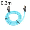 0.3m CAT5 Double Shielded Gigabit Industrial Ethernet Cable High Speed Broadband Cable
