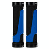 1pair BG-0404 Bicycle Rubber Handle Cover The Mountain Bike Bilateral Lock Dead Anti-Slip Handle Cover(Blue)