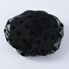 Elegant Sweet Style Lace Beret, Suitable for Head Circumference: 56-58cm(Black)