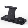 For Samsung Galaxy Watch B21 6 in 1 Mobile Phone / Earphone Universal Foldable Wireless Charger(Black)