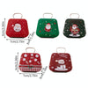 Christmas Decorations Handbag-shaped Candy Box Children Gift Iron Box(B)