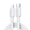 USAMS US-SJ611 U84 PD20W USB-C / Type-C to 8 Pin Charging Data Cable, Cable Length:2m(White)