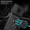 For Nokia C30 Sliding Camera Cover Design TPU+PC Phone Case(Black)