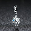 S925 Sterling Silver Pendant Dolphin Beads DIY Bracelet Necklace Accessories