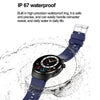 TK25 1.39-inch IP67 Waterproof Sports Health Monitoring Smart Bluetooth Calling Watch(Black Silicone)