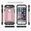 For iPhone 6 & 6s Tough Armor TPU + PC Combination Case(Rose Gold)