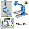 KY1001-3 Mechanical Engineering Assembled Building Blocks Children Puzzle Toys