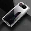 For Asus ROG Phone 6 Clear PC + TPU Shockproof Phone Case(White)