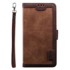 For Samsung Galaxy A36 Retro Splicing Horizontal Flip Leather Phone Case(Brown)