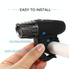 Bike Light USB Rechargeable Mountain Bike Warning Light, Specification:Front Light + Tail Light