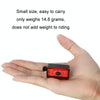 WEST BIKING Bike USB Warning Tail Light Night Riding Helmet Light(Red)