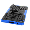 For Huawei MatePad T 8 Tire Texture Shockproof TPU + PC Protective Case with Holder(Blue)