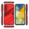 For Samsung Galaxy A26 5G Punk Armor 2 in 1 PC + TPU Shockproof Phone Case with Invisible Holder(Red)