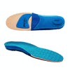 Men Shock Absorbing Sweat Absorbing Breathable Sports Insoles, Size:41-42